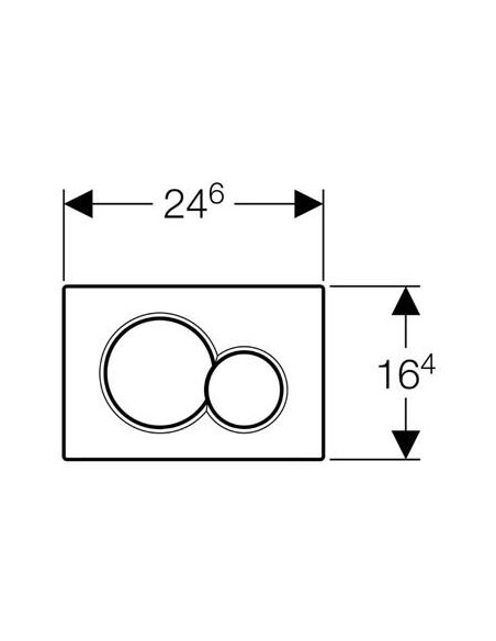 CASSETTA INCASSO GEBERIT SIGMA 8