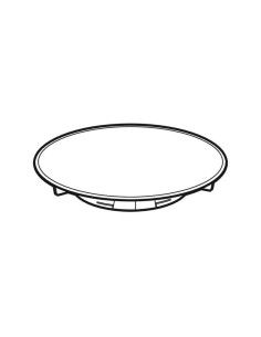 TAPPO PER PILETTA d.90 BIANCO OP.Geberit 2