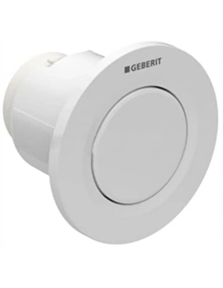 GEBERIT - Pulsante pneumatico per placca da incasso SIGMA 8 Bianca