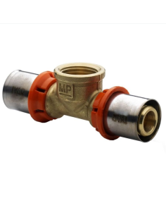 IVAR - Tee serie MP  con derivazione 26/3 x 3/4" F