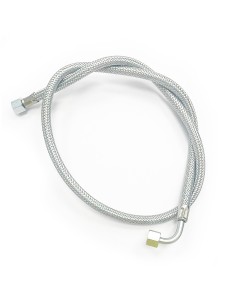 PARIGI (NEOPERL) - Flessibile per bruciatore FF da 1/4"- 1/4" con curvetta - L1000mm