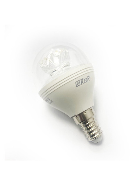 SFERA LED 7W 230V E14 2700K CHIARA